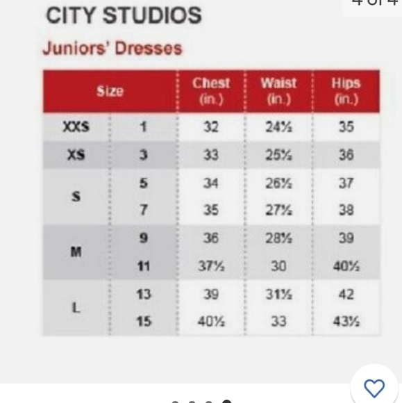 NWT City Studio || Dress || Rust/Navy - Picture 5 of 6